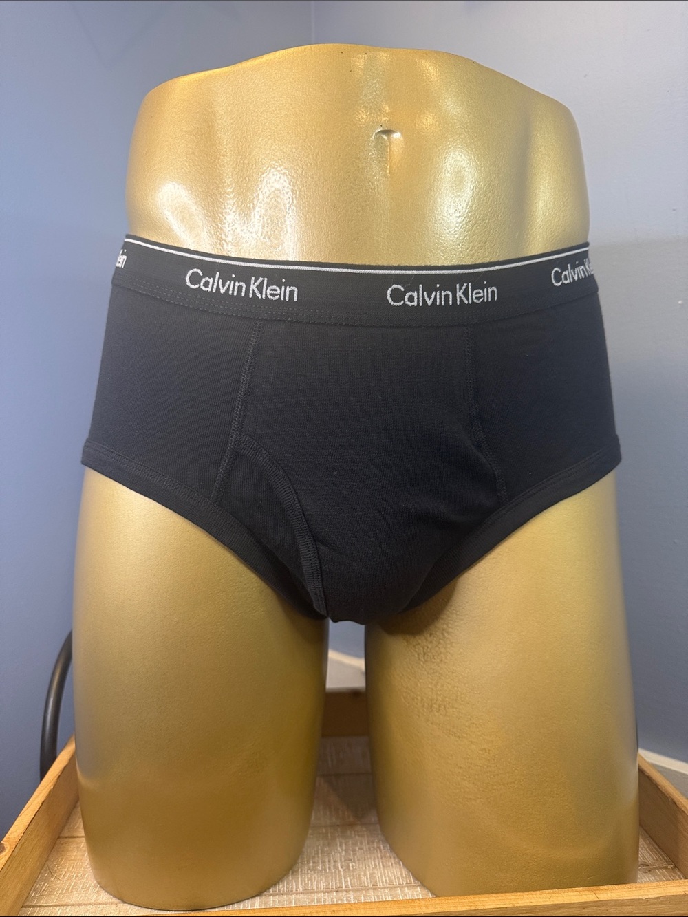 Calvin Klein Black Cotton Briefs XL